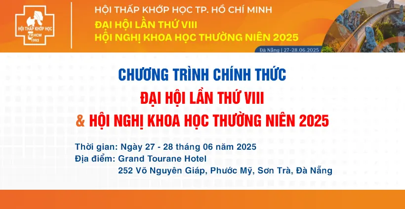 chương trình chính thức đại hội lần thứ viii và hội nghị khoa học thường niên 2025