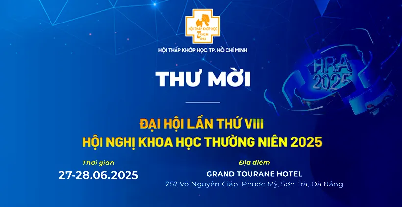 Thư Mời Tham Dự Đại Hội Nhiệm Kỳ VIII & Hội Nghị Khoa Học Thường Niên 2025