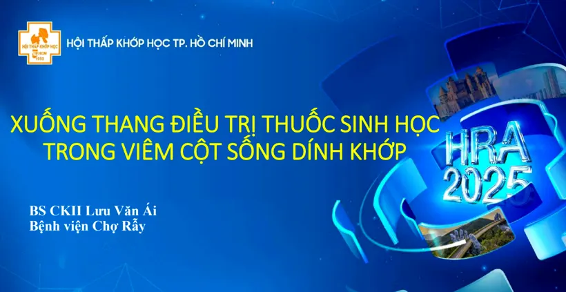 Xuống Thang Điều Trị Thuốc Sinh Học trong Viêm Cột Sống Dính Khớp