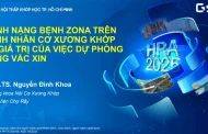 Gánh Nặng Bệnh Zona Trên bệnh Nhân Cơ Xương Khớp và Giá Trị Của Việc Dự Phòng bằng Vắc Xin - PGS.TS. Nguyễn Đình Khoa