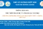 THÔNG BÁO SỐ 1: THƯ MỜI THAM DỰ VÀ TÀI TRỢ CME CƠ XƯƠNG KHỚP 2026